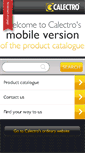 Mobile Screenshot of calectro.com